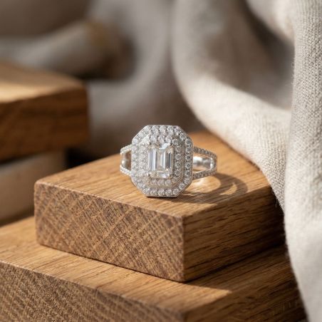 Bague femme edora argent 925/1000 et oxydes edo70100895  – bagues femme