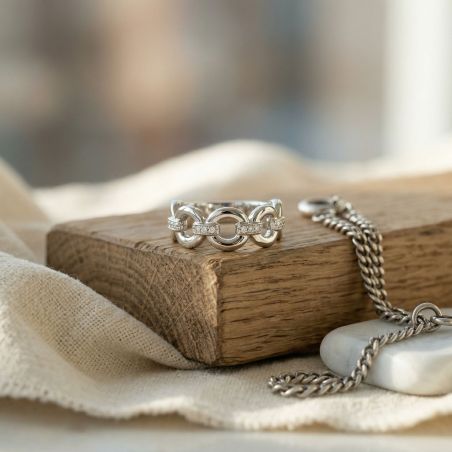 Bague femme edora argent 925/1000 et oxydes edo70100883 – bagues femme