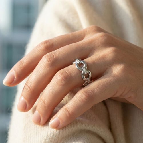 Bague Femme EDORA ARGENT 925/1000 et Oxydes EDO70100883