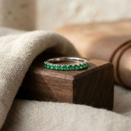 Bague femme edora argent 925/1000 et spinelles rouges edo70100912 – bagues femme