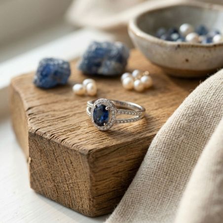 Bague femme entourage edora argent et oxydes edo70100942 – bagues femme