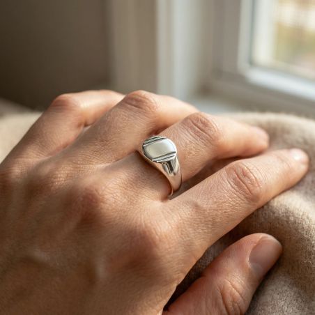 Bague Chevalière Argent 925/1000