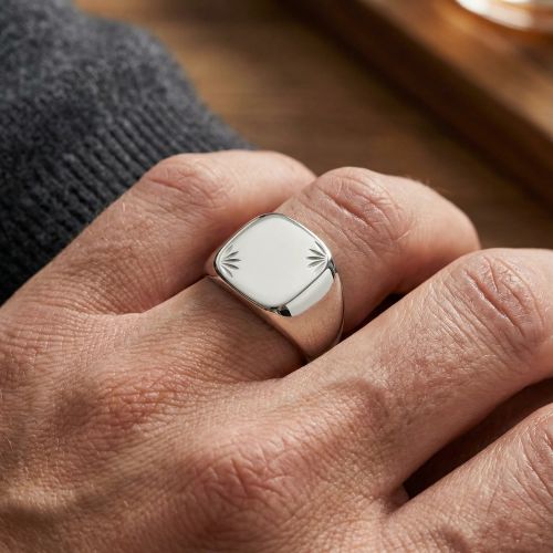 Bague Chevalière EDORA Argent EDO1019300