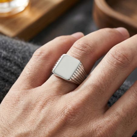 Bague Chevalière Argent 925/1000