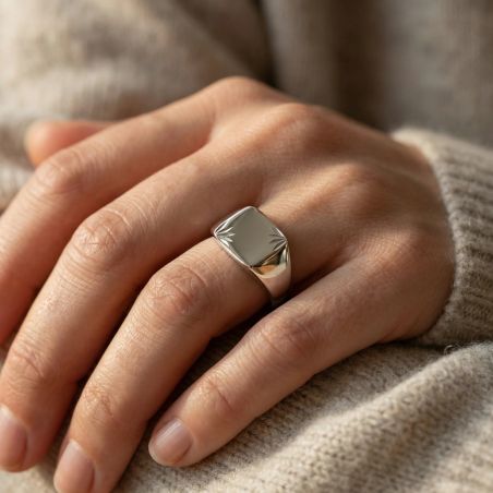 Bague Chevalière Argent 925/1000