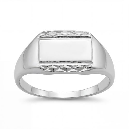 Bague Chevalière EDORA Argent 925/1000