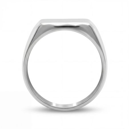 Bague mixte chevalière edora argent edo1019100 – chevalières