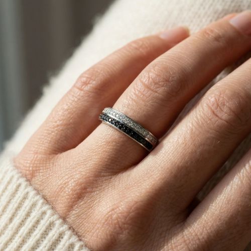 Bague Femme Alliance EDORA ARGENT 925/1000 et Oxydes EDO70100157