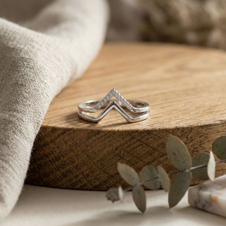 Bague femme argent 925/1000 et oxydes edo70100499 – toutes nos bagues femme