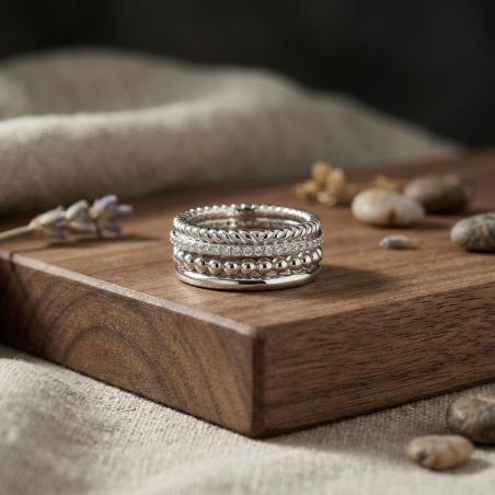 Bague femme edora argent et oxydes edo70100612 – bagues argent