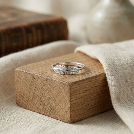Bague femme plume edora argent 925/1000 edo70100583 – bagues femme