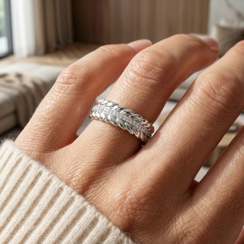 Bague femme EDORA ARGENT 925/1000 et Oxydes
