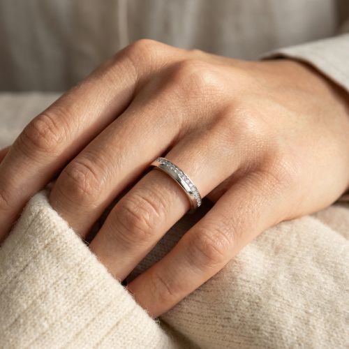 Bague Femme EDORA ARGENT 925/1000 et Oxydes