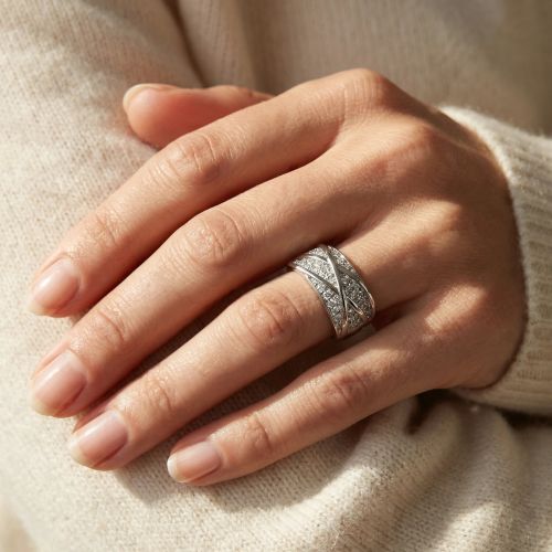 Bague Femme EDORA ARGENT et Oxydes EDO70100546