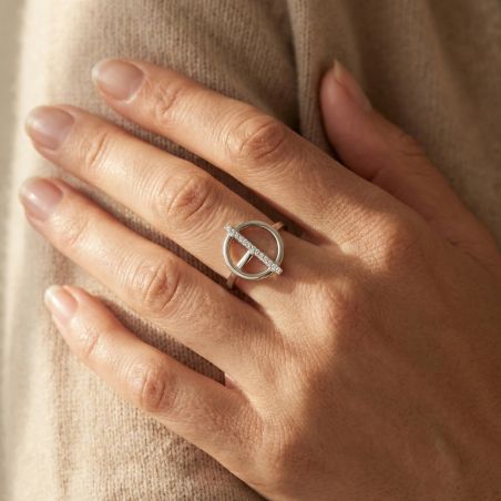 Bague Femme EDORA ARGENT 925/1000 et Oxydes EDO70100586