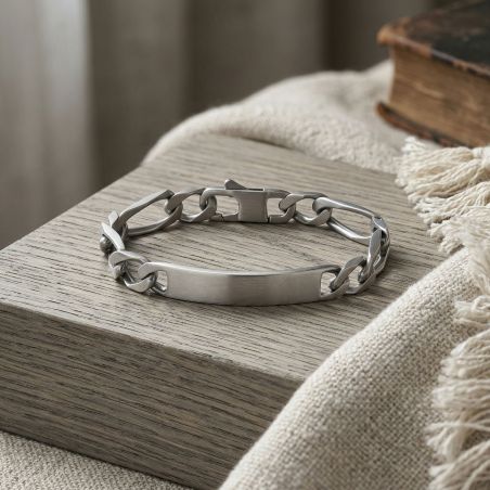 Bracelet Homme Gourmette ARGENT 925 /1000