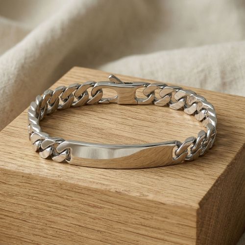 Bracelet Homme Gourmette EDORA ARGENT 925 /1000