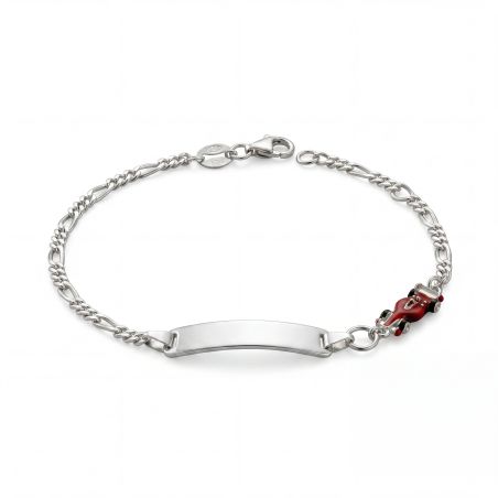 Bracelet bébé gourmette edora argent 925/1000 maille jaseron edoc2547 – gourmettes bébé or