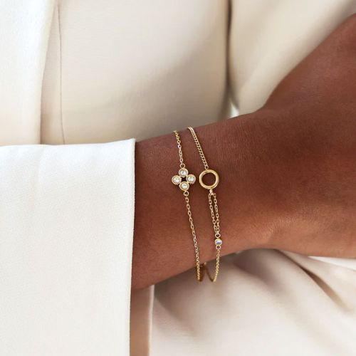 Bracelet femme ZAG Bijoux Marausa doré SBS27720-01WHT