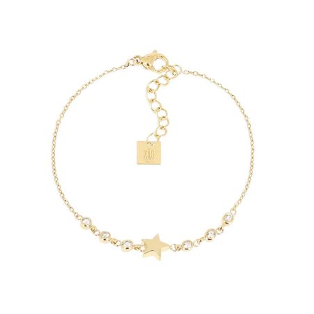 Bracelet femme zag bijoux nefertari doré sbs26819-01wht – bracelets acier