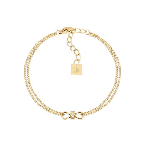 Bracelet femme ZAG Bijoux Lucido doré SBS27841-01WHT