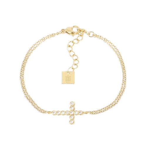 Bracelet femme ZAG Bijoux Capizzi doré SBS27750-01WHT