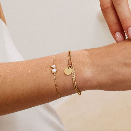 Bracelet femme ZAG Bijoux Ruffano doré SBS27702-01SEL