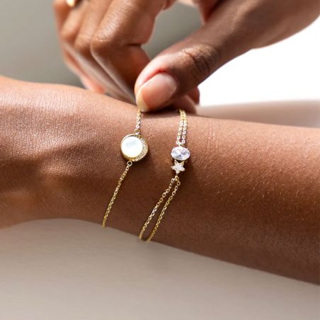 Bracelet femme ZAG Bijoux Oria doré SBS26804-01SEL