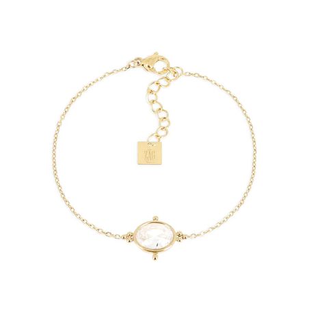 Bracelet femme zag bijoux nysa doré sbs26868-01wht – bracelets acier