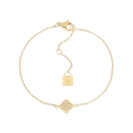 Bracelet femme zag bijoux norris doré sbs26508-01wht – bracelets acier