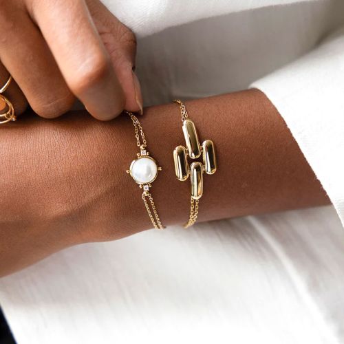 Bracelet femme ZAG Bijoux Nima doré SBS26738-01SEL