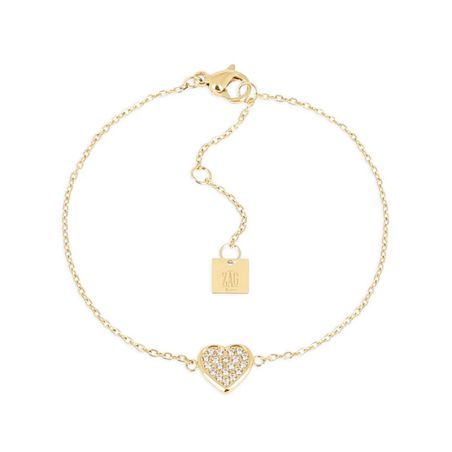 Bracelet femme zag bijoux aimée doré sbs26973-01wht – bracelets acier