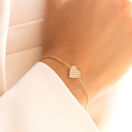 Bracelet femme ZAG Bijoux Aimée doré SBS26973-01WHT