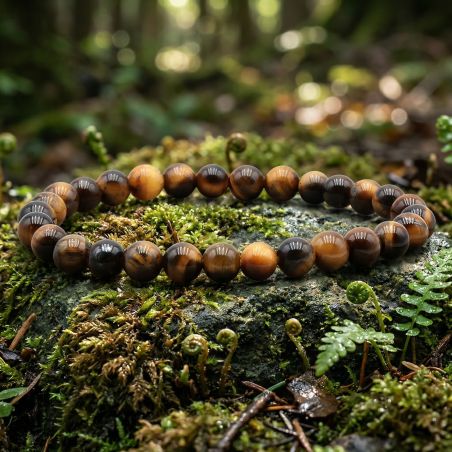 Bracelet boules edora collection terra nata vira œil de tigre edo3701459009688 – bracelets pierres naturelles