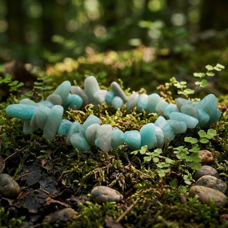 Bracelet baroque edora collection terra nata omaï amazonite pérou edo3701459018468 – bracelets pierres naturelles