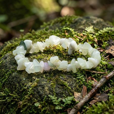 Bracelet baroque edora collection terra nata arva jade de chine edo3701459018925 – bracelets pierres naturelles