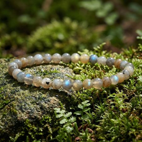Bracelet boules edora collection terra nata thana labradorite edo3701459009510 – bracelets pierres naturelles