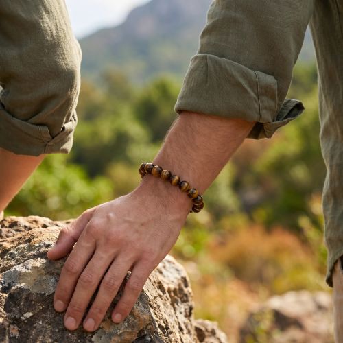 Bracelet Boule TERRA NATA SERKA Oeil de TigreEDO3701459011551