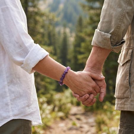 Bracelet Baroque TERRA NATA ZÉLIAAméthyste Brésil EDO3701459044399