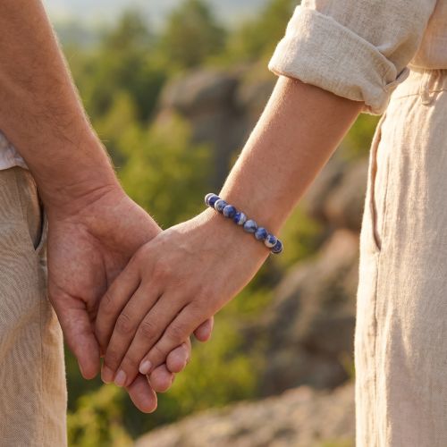 Bracelet Boule TERRA NATA NYRA Sodalite BrésilEDO3701459015764