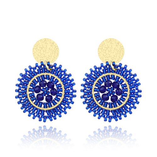 Boucles d'oreilles femme pendantes SÀNTIBÉ Baby Espagnola Bleu BABY ESP-BLEU-BO