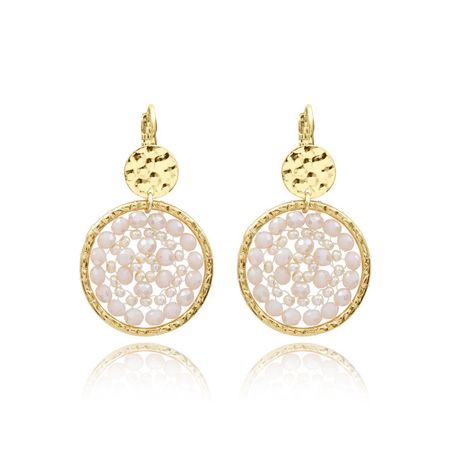 Boucles d'oreilles femme pendantes sàntibé sable paradis-sabl-bo – boucles d'oreilles bohème chic