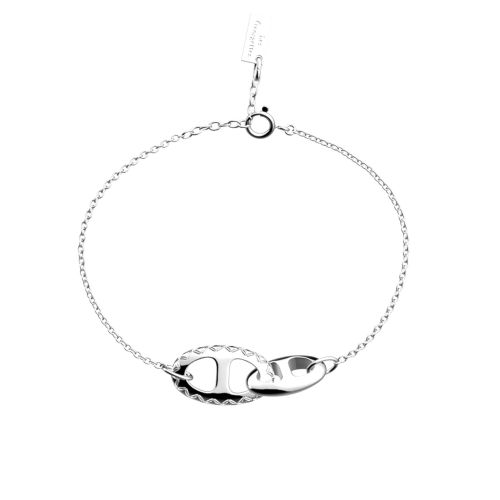 Bracelet femme LES GEORGETTES Expresso argentée 1844-200-0TU