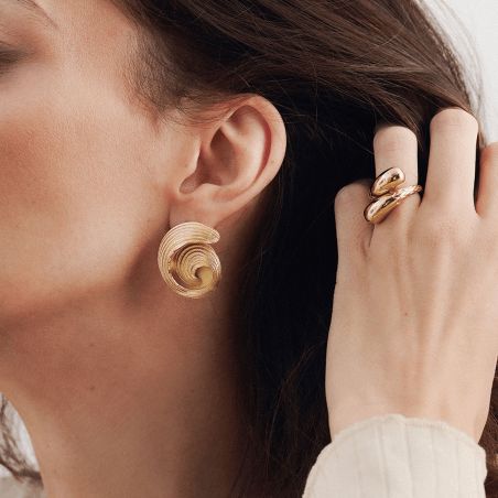 Boucles d'oreilles femme pendantes LES GEORGETTES Rive Droite 1836-500-0TU