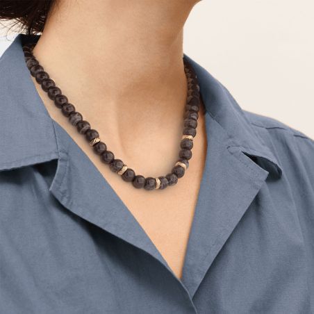 Collier femme les georgettes olivia doré 1883-503-0tu – colliers tendances