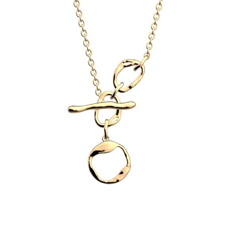 Collier femme les georgettes café crème dorée 1850-500-0tu – colliers tendances