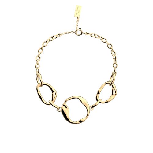 Bracelet femme LES GEORGETTES Café Crème dorée 1848-500-0TU