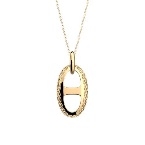 Collier femme sautoir LES GEORGETTES Expresso dorée 1847-500-0TU
