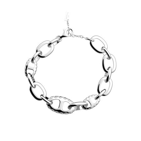 Bracelet femme les georgettes expresso argentée 1845-200-0tu – bracelets tendances