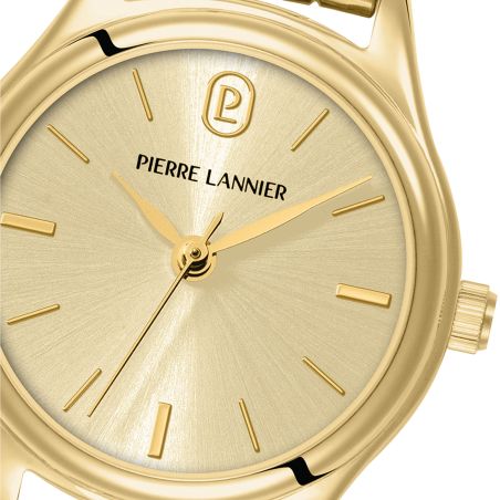Montre femme pierre lannier pya doré cadran doré bracelet acier doré 12 m 022h542 – montre femme chic et tendance